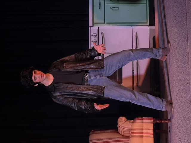 Taking a break on the couch — Bye Bye Birdie, The JC Mainstage