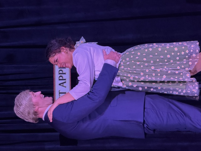 A tender moment on stage — Bye Bye Birdie, The JC Mainstage
