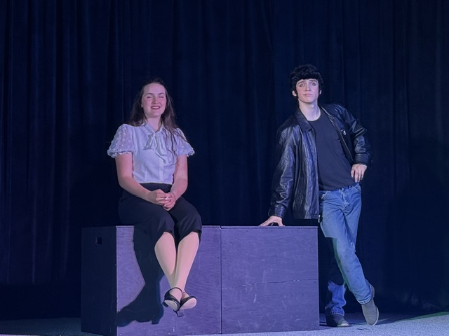 Leather jacket swagger — Bye Bye Birdie, The JC Mainstage